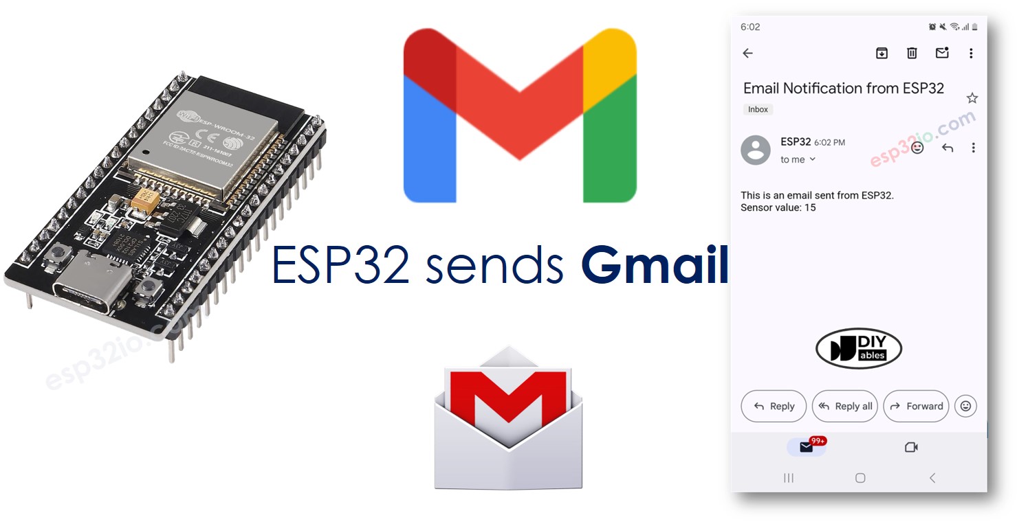 ESP32 Gmail