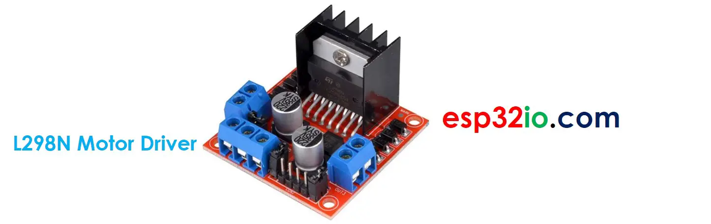 l298n motor driver arduino code