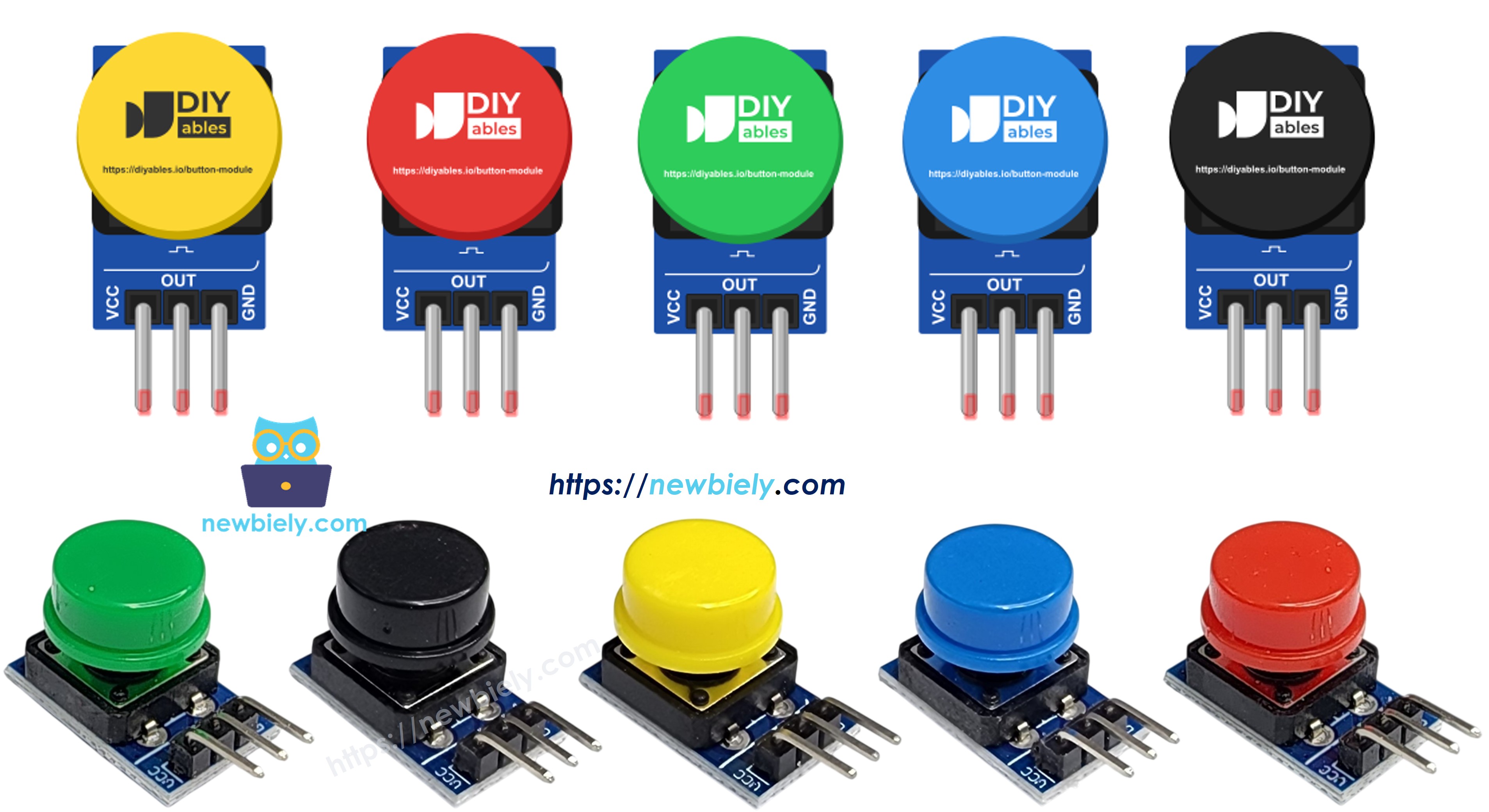 Button module pinout