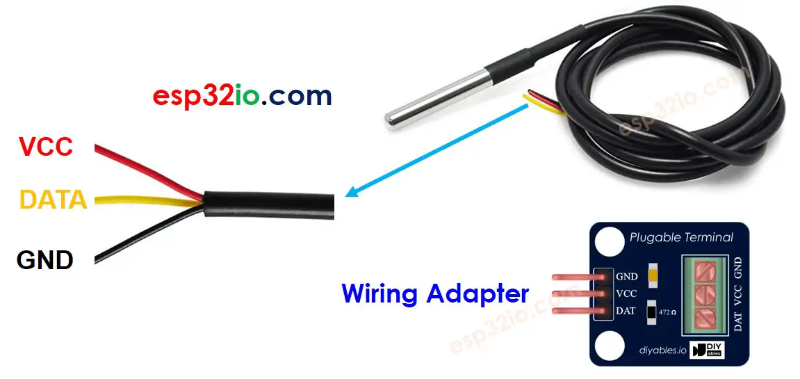 Sensor de temperatura DS18B20 One-Wire