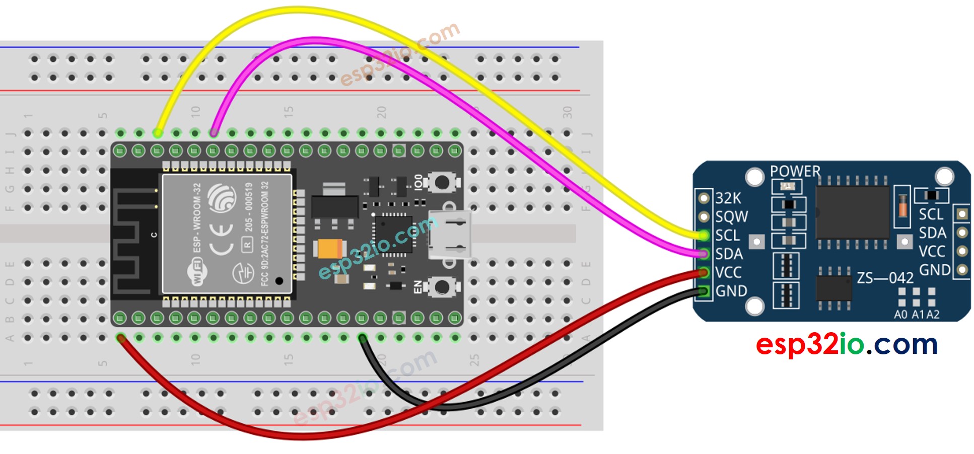 ESP32 DS3231 Based Real Time Clock RTC On OLED 46 OFF