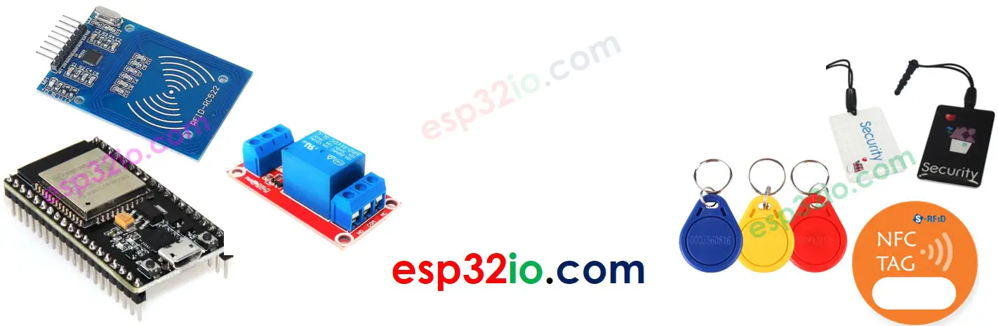 ESP32 ESP32 rfid relay component