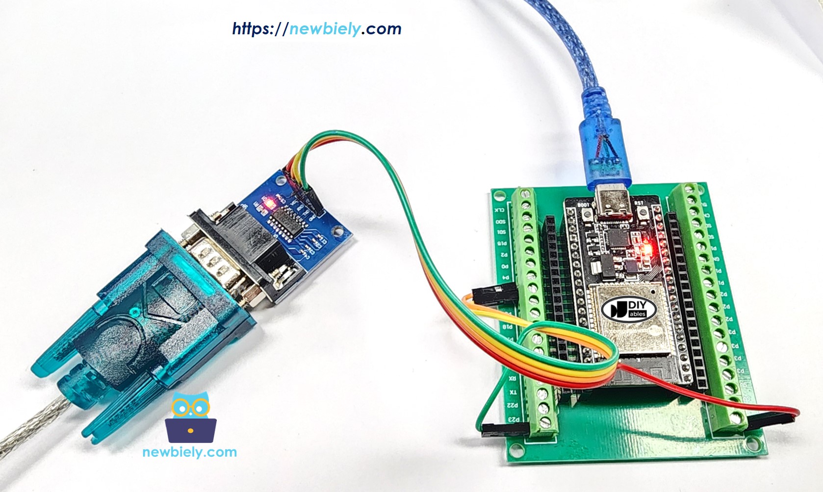 ESP32 RS232-to-USB cable