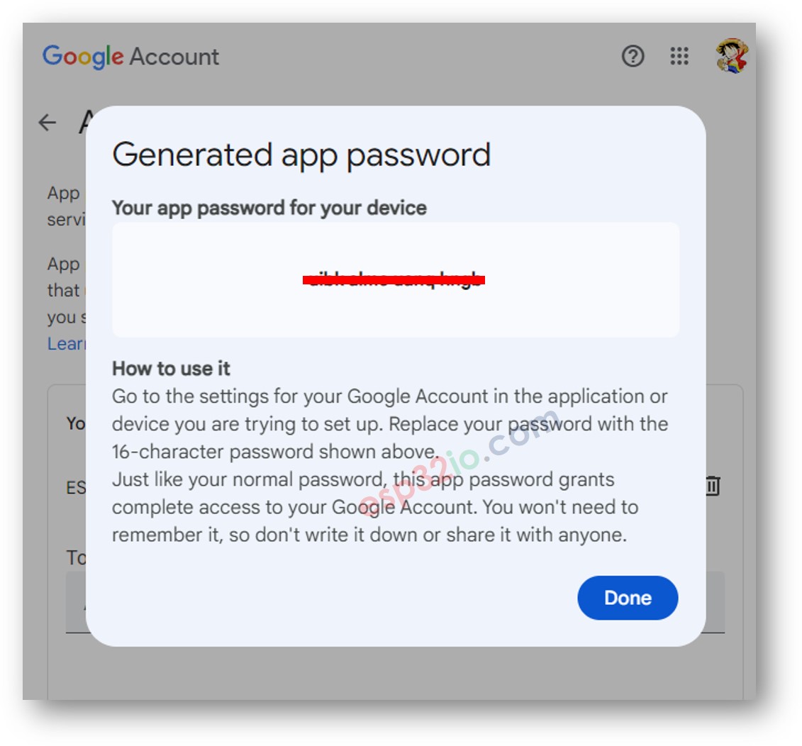 Gmail App Passwords