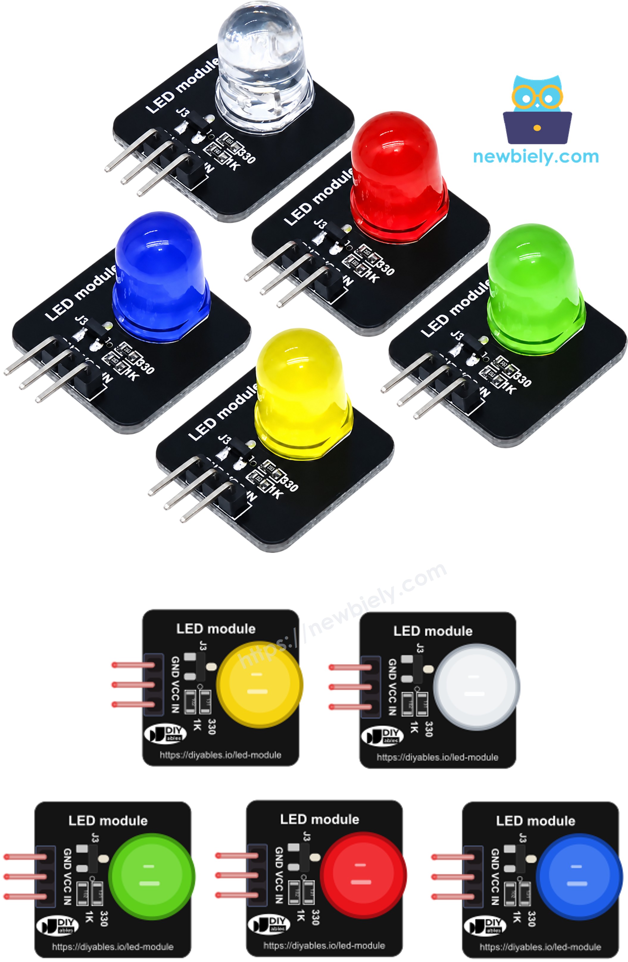 LED module pinout