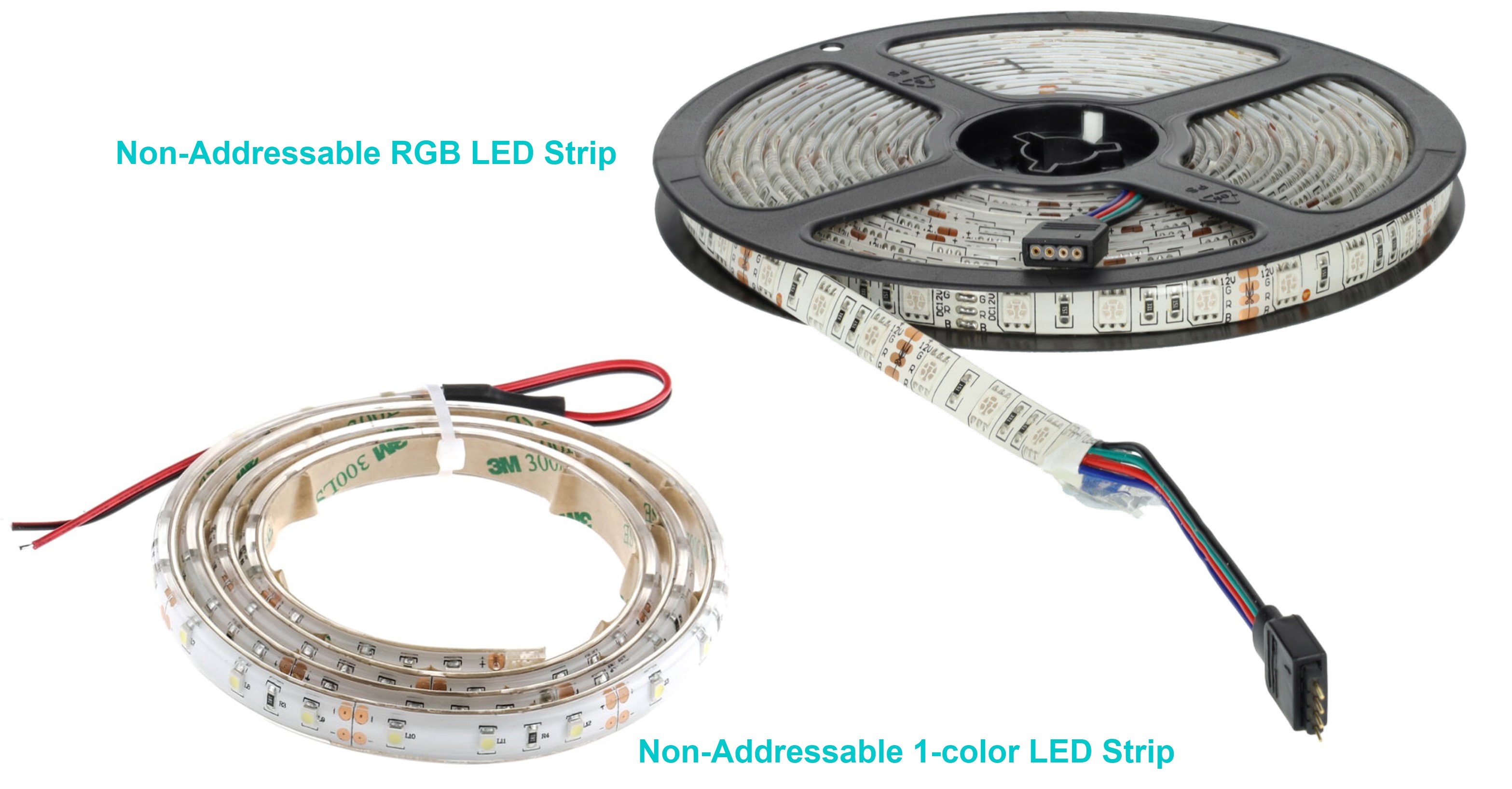 ESP32 non-addressable led strip Pinout