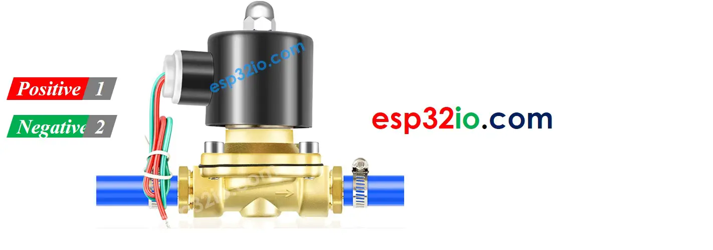 ESP32 Water/Liquid Valve Pinout